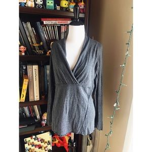 🌻 3/$35 Motherhood Maternity Light Sweater Gray